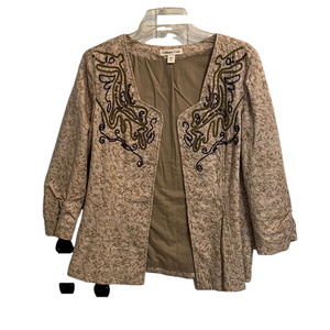 𝅺coldwater Creek Womens Open Jacket size 10